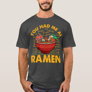 ラーメン日本のアニメTeeフードラバーかわいい1883おもしろい Tシャツ