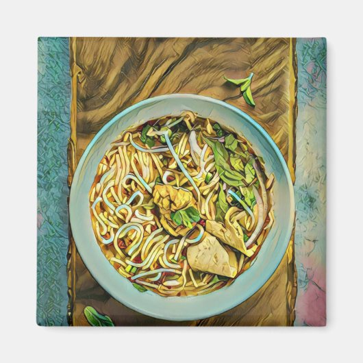 ラーメン日本の好き マグネット (正面)