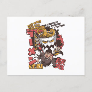 ラーメン日本の ポストカード