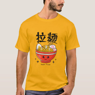 ラーメン日本食 Tシャツ