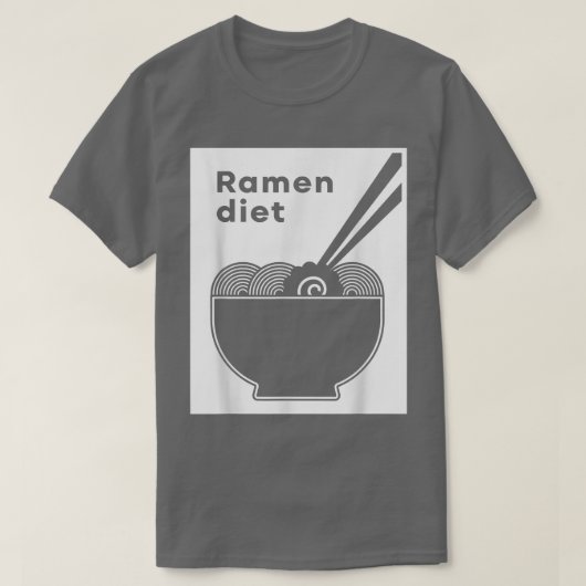 ラーメン日本麺料理日本の1292 Tシャツ (デザイン正面)