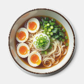 ラーメン汁リアル食 マグネット (正面)
