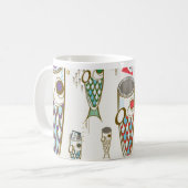 ラーメン深い海モンスターフィッシュ コーヒーマグカップ (正面左)