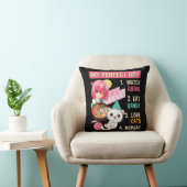 ラーメン猫かわいい日本のアニメ食女の子公式 クッション (椅子)