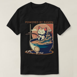 ラーメン猫が主力 Tシャツ