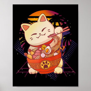 ラーメン猫アニメ ポスター