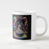 ラーメン猫ジャンボマグ ジャンボコーヒーマグカップ (右)