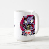 ラーメン猫ゾンビ コーヒーマグカップ (正面右)