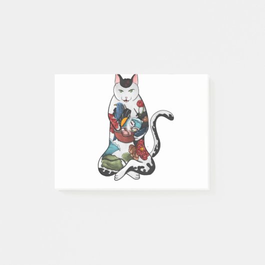 ラーメン猫 ポストイット (正面)