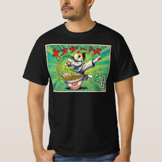 ラーメン猫Tシャツ Tシャツ