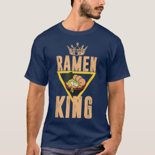 ラーメン王かわいい日本のアニメ男性へヌードル138 Tシャツ