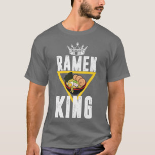 ラーメン王かわいい日本のアニメ男性へヌードル194 Tシャツ
