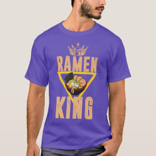 ラーメン王キュート日本のア男性へアニメ麺193 Tシャツ