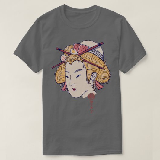 ラーメン芸者 Tシャツ (デザイン正面)
