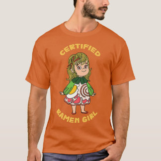 ラーメン認定少女 Tシャツ