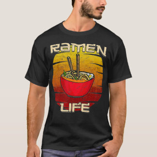 ラーメン食日本の食ラーメン生活 Tシャツ
