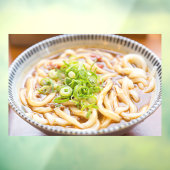 ラーメン麺トップビューレストラン写真広告2 ウィンドウサイン (シート3)