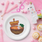 ラーメン麺マスターおもしろいギフト日本のアイディア ペーパープレート (パーティー)