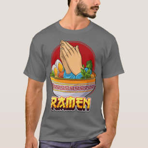 ラーメン麺日本のスープ信徒 Tシャツ