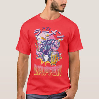 ラーメン麺食べ汁Japan 2514 Tシャツ