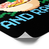 ラーメン麺Iゲームとラーメン丼の愛 ポスター (角)