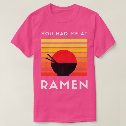 ラーメン3035で食べてくれた Tシャツ (デザイン正面)