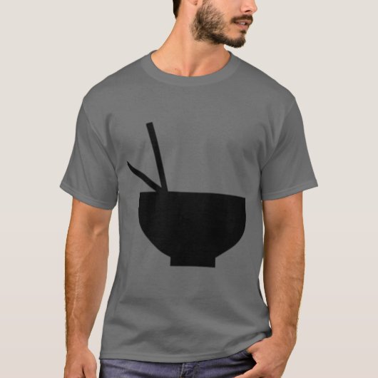 ラーメン オーバーサイズ Tシャツ (正面)