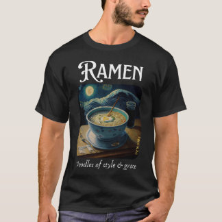 ラーメン – スタイル&グレース麺 Tシャツ