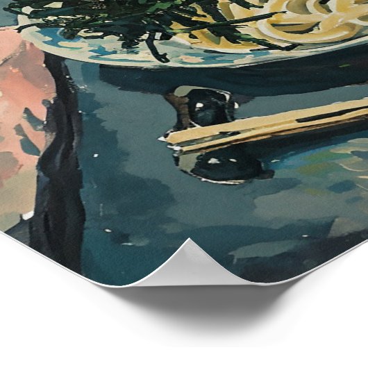 ラーメン ポスター (角)