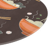 ラーメン：ヴィンテージグラフィック カッティングボード (角)