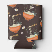 ラーメン：ヴィンテージグラフィック 缶クーラー (裏面)