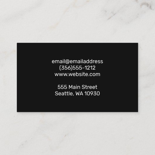 ラーメン 名刺 (裏面)