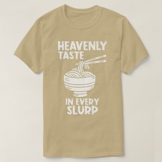 ラーメン 日本 かわいい アニメ お碗 1610 Tシャツ (デザイン正面)