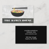 ラーメン |箸 名刺 (正面/裏面)