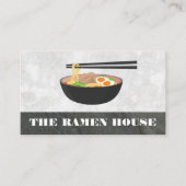 ラーメン |箸 名刺 (正面)