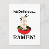 ラーメン It's Delicious ラーメン ポストカード (正面)