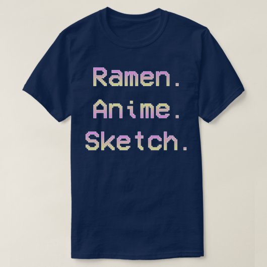 ラーメン Tシャツ (デザイン正面)