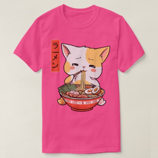ラーメン Tシャツ (デザイン正面)