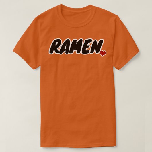 ラーメン Tシャツ (デザイン正面)