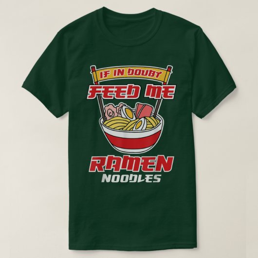 ラーメン Tシャツ (デザイン正面)