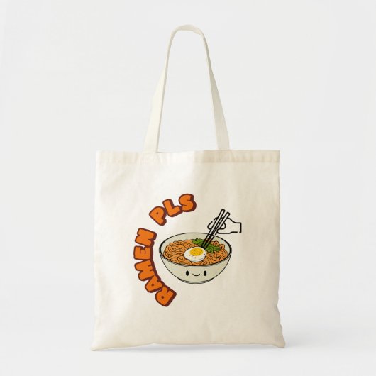 ラーメンPLS トートバッグ (正面)