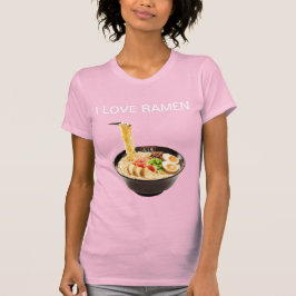 ラーメンTシャツが大好き Tシャツ