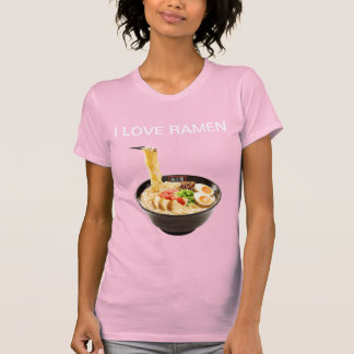 ラーメンTシャツが大好き Tシャツ