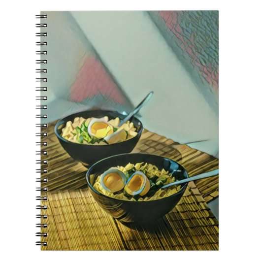 ラーメ日本のンギフト ノートブック (正面)