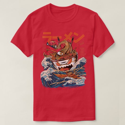 ラーメ素晴らしン Tシャツ (デザイン正面)