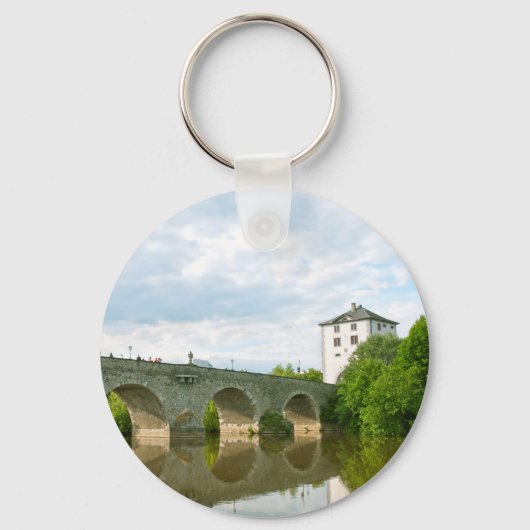 ラーン川の旧橋 ランゲンシンバルク キーホルダー (正面)