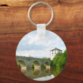 ラーン川の旧橋 ランゲンシンバルク キーホルダー (正面)