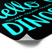 ラー!恐竜時代のハロー ポスター (角)