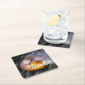 ラ不気味ンタン スクエアペーパーコースター (インサイチュ)