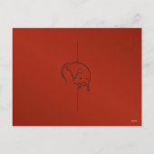 ラ中国のトの中国の年 シーズンポストカード (裏面)